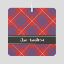 Clan Hamilton Red Tartan Air Freshener