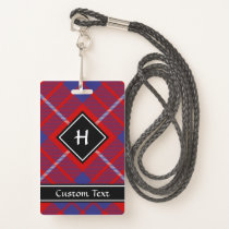 Clan Hamilton Red Tartan Badge