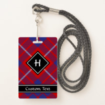 Clan Hamilton Red Tartan Badge