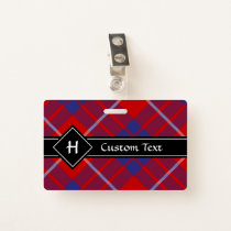 Clan Hamilton Red Tartan Badge