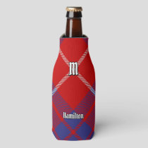 Clan Hamilton Red Tartan Bottle Cooler