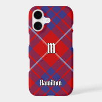 Clan Hamilton Red Tartan iPhone 17 Case