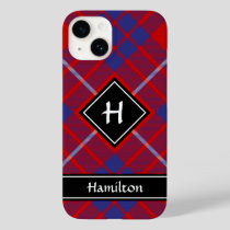 Clan Hamilton Red Tartan Case-Mate iPhone Case