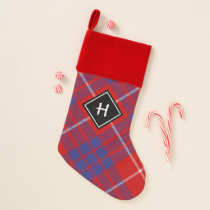 Clan Hamilton Red Tartan Christmas Stocking