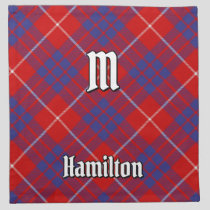 Clan Hamilton Red Tartan Cloth Napkin