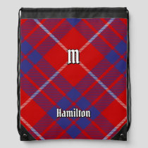 Clan Hamilton Red Tartan Drawstring Bag