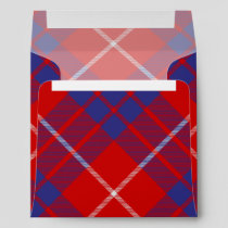 Clan Hamilton Red Tartan Envelope