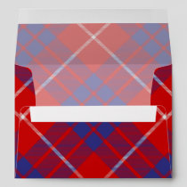 Clan Hamilton Red Tartan Envelope