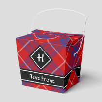 Clan Hamilton Red Tartan Favor Box