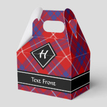 Clan Hamilton Red Tartan Favor Box