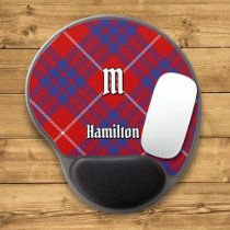 Clan Hamilton Red Tartan Gel Mouse Pad
