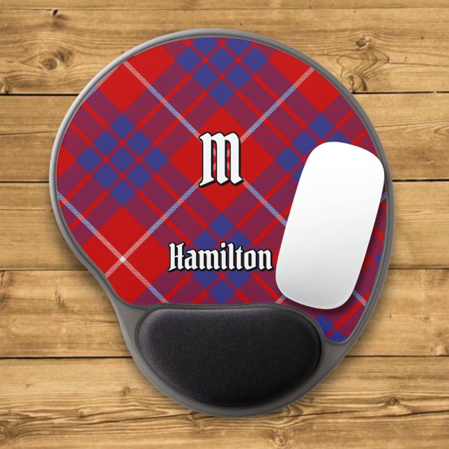 Clan Hamilton Red Tartan Gel Mouse Pad (Creator Uploaded)