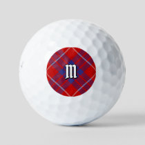 Clan Hamilton Red Tartan Golf Balls
