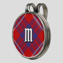 Clan Hamilton Red Tartan Golf Hat Clip