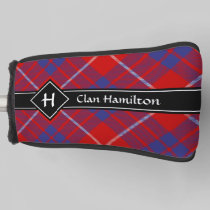 Clan Hamilton Red Tartan Golf Head Cover