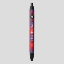 Clan Hamilton Red Tartan Ink Pen