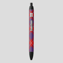 Clan Hamilton Red Tartan Ink Pen