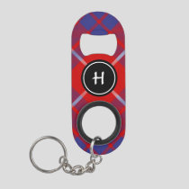 Clan Hamilton Red Tartan Keychain Bottle Opener