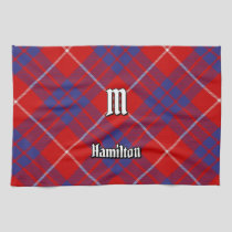 Clan Hamilton Red Tartan Kitchen Towel