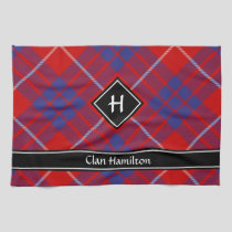 Clan Hamilton Red Tartan Kitchen Towel