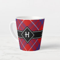 Clan Hamilton Red Tartan Latte Mug