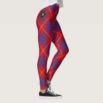 Clan Hamilton Red Tartan Leggings