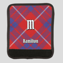 Clan Hamilton Red Tartan Luggage Handle Wrap