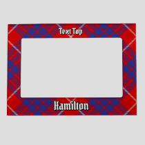 Clan Hamilton Red Tartan Magnetic Frame