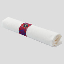 Clan Hamilton Red Tartan Napkin Bands
