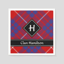 Clan Hamilton Red Tartan Napkins