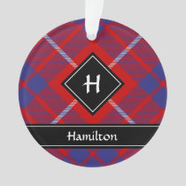 Clan Hamilton Red Tartan Ornament