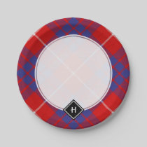 Clan Hamilton Red Tartan Paper Plates