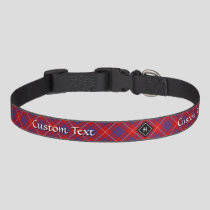 Clan Hamilton Red Tartan Pet Collar