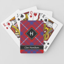 Clan Hamilton Red Tartan Playing Cards
