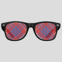 Clan Hamilton Red Tartan Retro Sunglasses