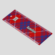 Clan Hamilton Red Tartan Ruler