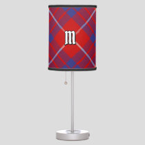 Clan Hamilton Red Tartan Table Lamp