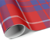 Clan Hamilton Red Tartan Wrapping Paper