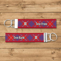 Clan Hamilton Red Tartan Wrist Keychain