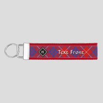 Clan Hamilton Red Tartan Wrist Keychain