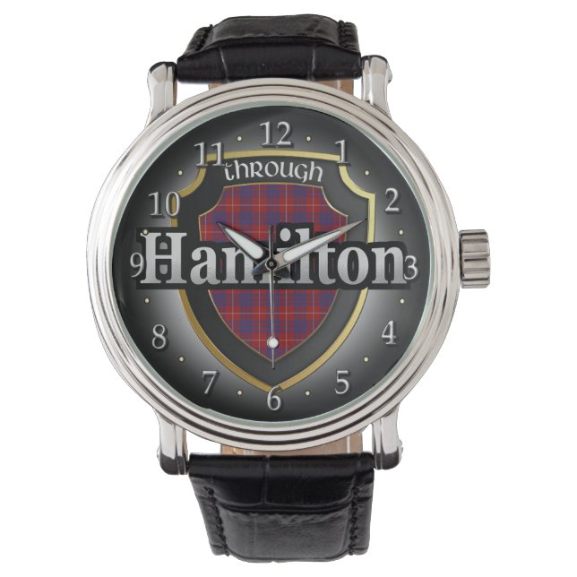 Clan Hamilton Scotland Celebration Watch (Front)