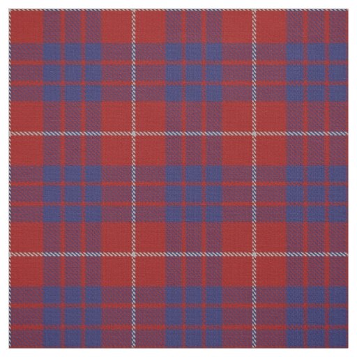 Clan Hamilton Scottish Tartan Plaid Fabric