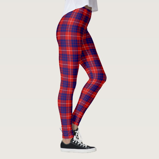 Clan Hamilton Tartan Leggings (Right)