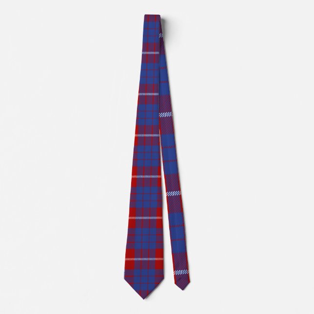 Clan Hamilton Tartan Neck Tie (Front)
