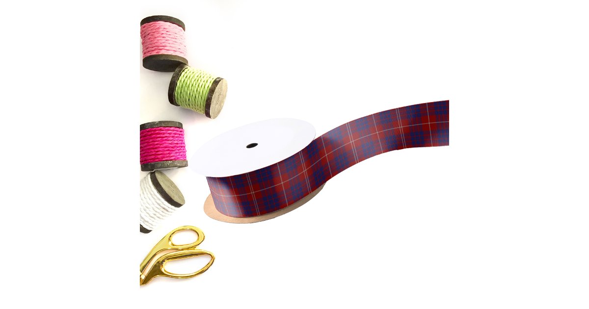 Clan Hamilton Tartan Ribbon | Zazzle