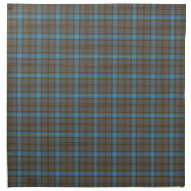 Clan Hannah Tartan Cloth Napkin (Front)