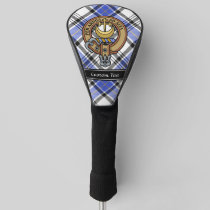 Clan Hannay Crest over Tartan Golf Head Cover