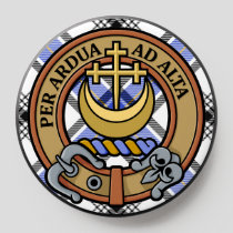 Clan Hannay Crest over Tartan PopSocket