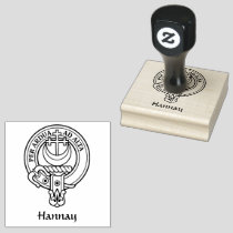 Clan Hannay Crest Rubber Stamp