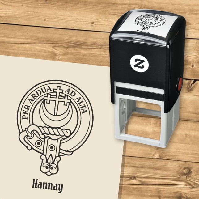Clan Hannay Crest Self-inking Stamp (Creator Uploaded)